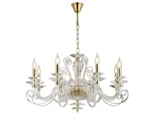 NEWPORT 8570 8578/C gold polished , Люстра , Gold polished Clear crystal glass D82*H48/200 cm E14 8*40W