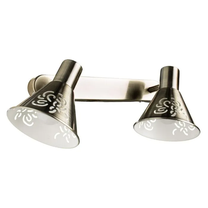 Спот Arte Lamp CONO A5218AP-2AB | Дом Декора