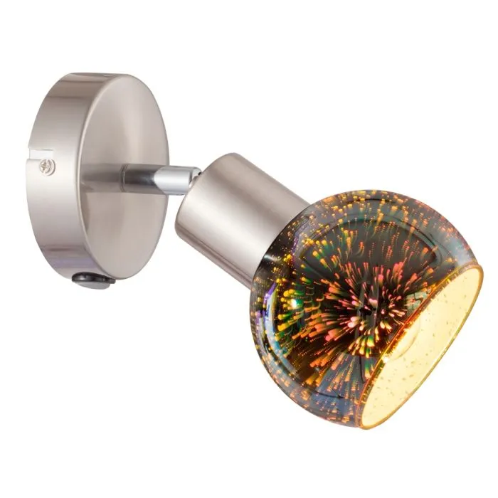 Спот Arte Lamp ILLUSIONE A6125AP-1SS | Дом Декора