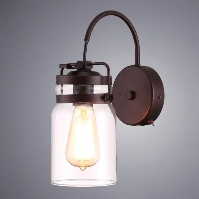Бра Arte Lamp BENE A9179AP-1CK | Дом Декора