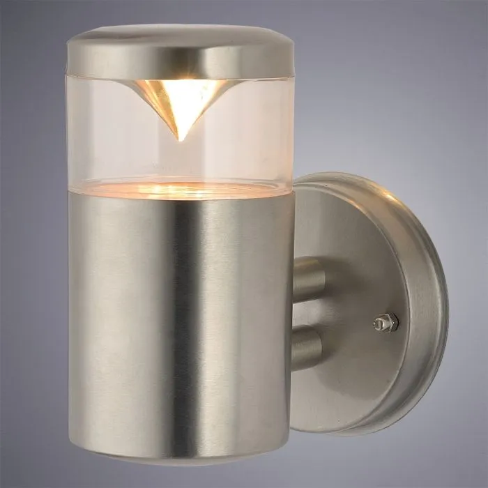 Уличный настенный светильник Arte Lamp INTRIGO A8161AL-1SS | Дом Декора