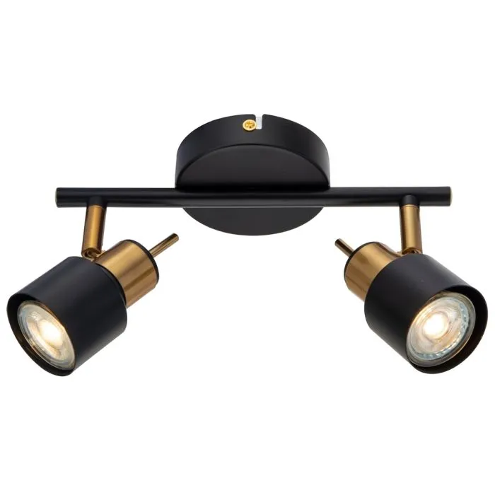 Спот Arte Lamp ALMACH A1906PL-2BK | Дом Декора