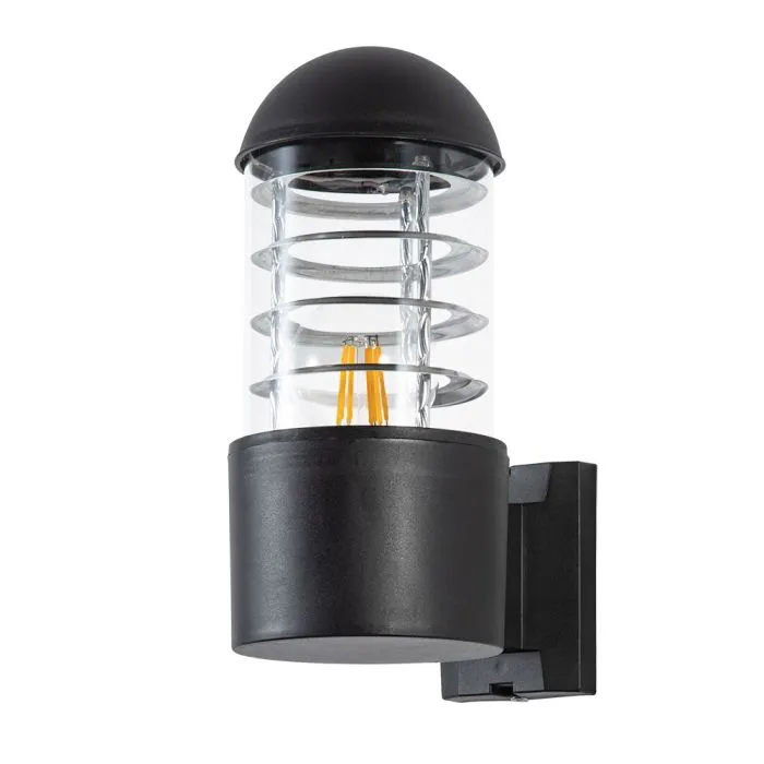 Уличный настенный светильник Arte Lamp COPPIA A5217AL-1BK | Дом Декора