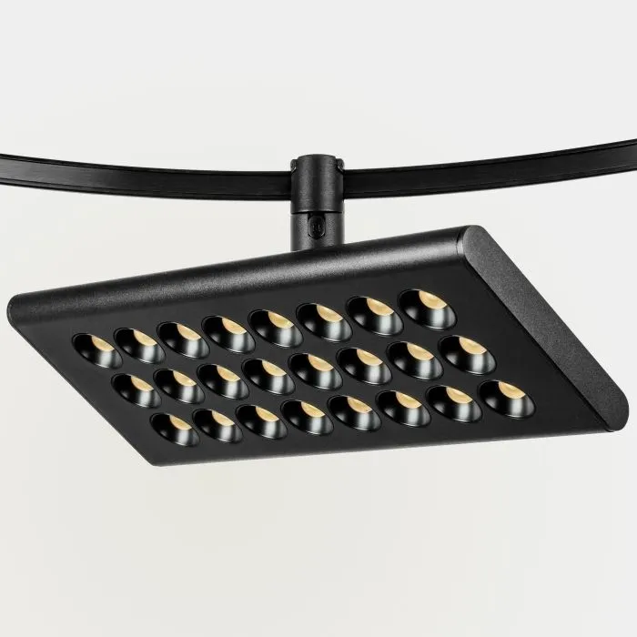 Светильник трековый 48V 24W 3000K 90° черный DUE Lightstar 267637 | Дом Декора