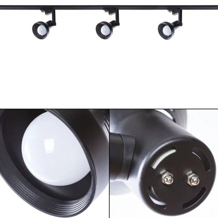 Трековый светильник Arte Lamp NIDO A5109PL-1BK | Дом Декора