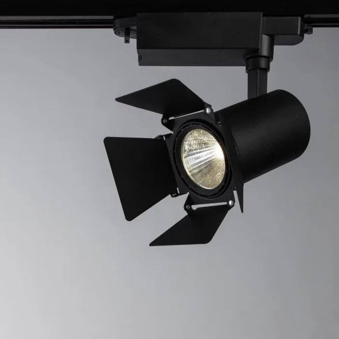 Трековый светильник Arte Lamp FALENA A6720PL-1BK | Дом Декора