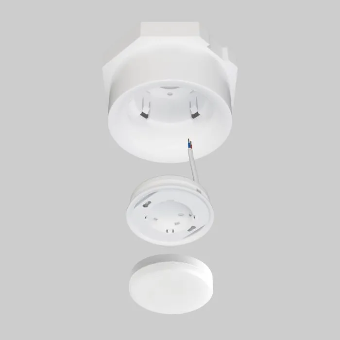 Рамка (светильник) скрытого монтажа светильников GX53 в натяжной потолок Tensio Lightstar 212000 | Дом Декора