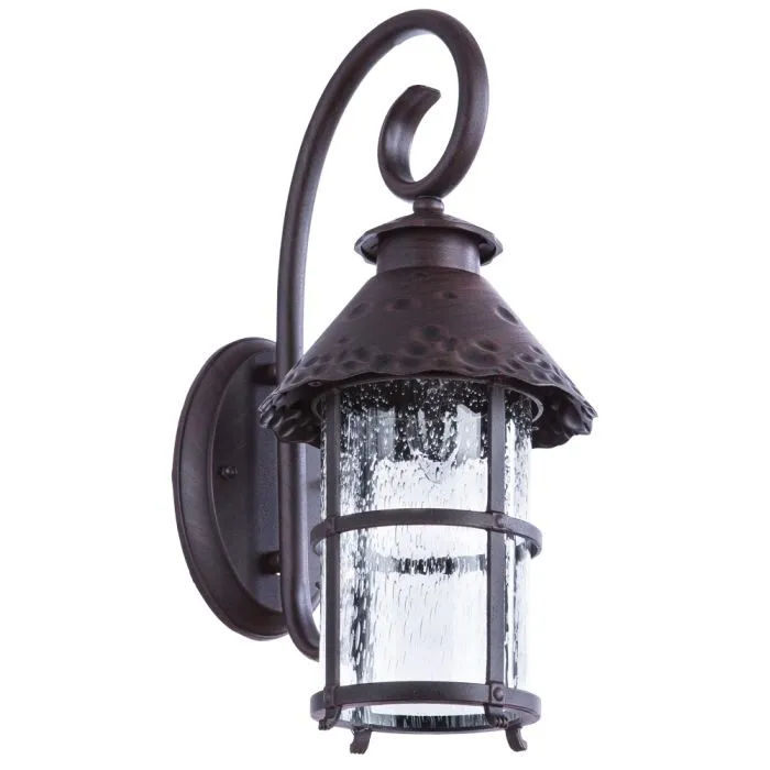 Уличный настенный светильник Arte Lamp PRAGUE A1462AL-1RI | Дом Декора