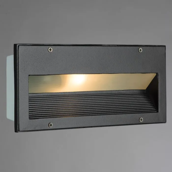Уличный настенный светильник Arte Lamp BRICK A5158IN-1BK | Дом Декора