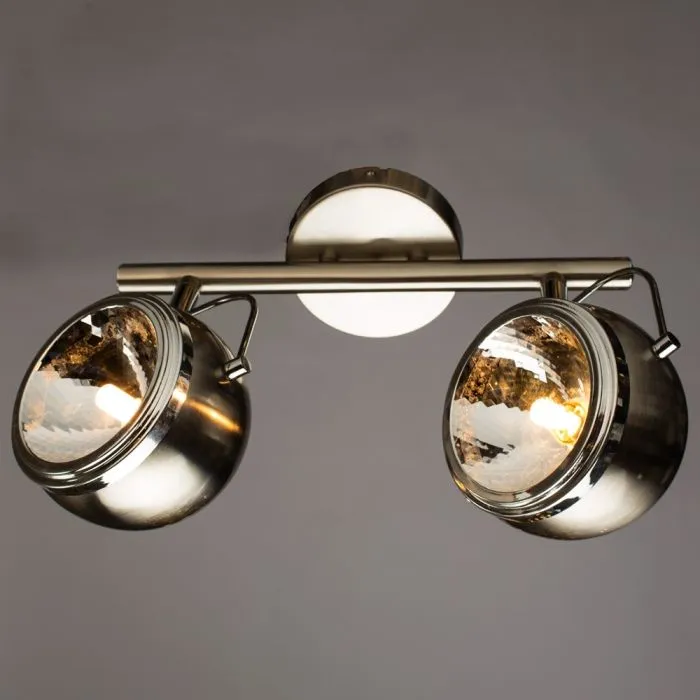 Спот Arte Lamp ORBITER A4509PL-2SS | Дом Декора