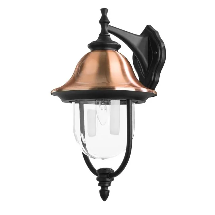 Уличный настенный светильник Arte Lamp BARCELONA A1482AL-1BK | Дом Декора