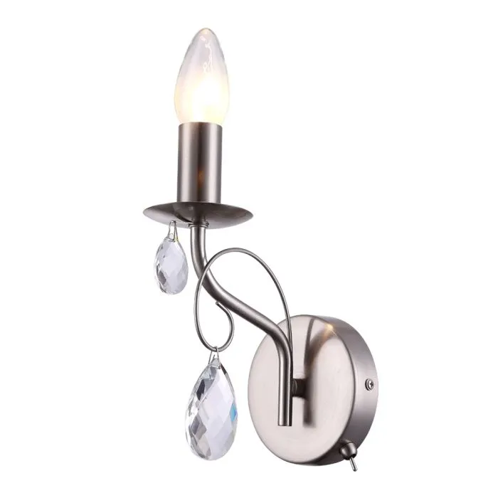 Бра Arte Lamp PUREZZA A6645AP-1SS | Дом Декора