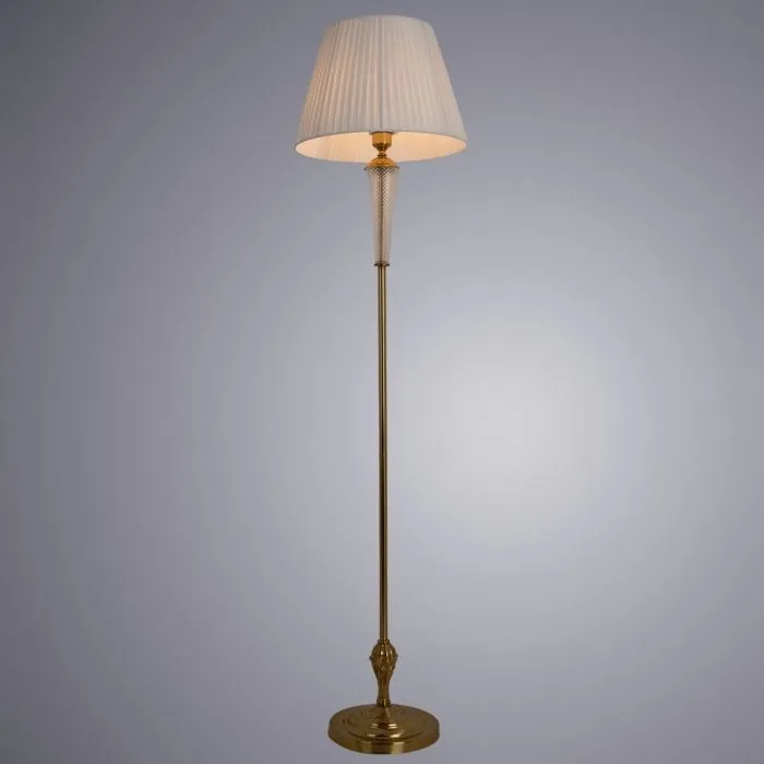 Торшер Arte Lamp GRACIE A7301PN-1PB | Дом Декора