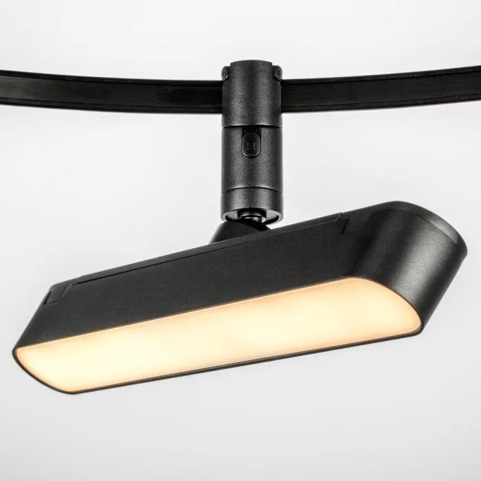 Светильник трековый 48V 10W 3000K 100° черный DUE Lightstar 267337 | Дом Декора