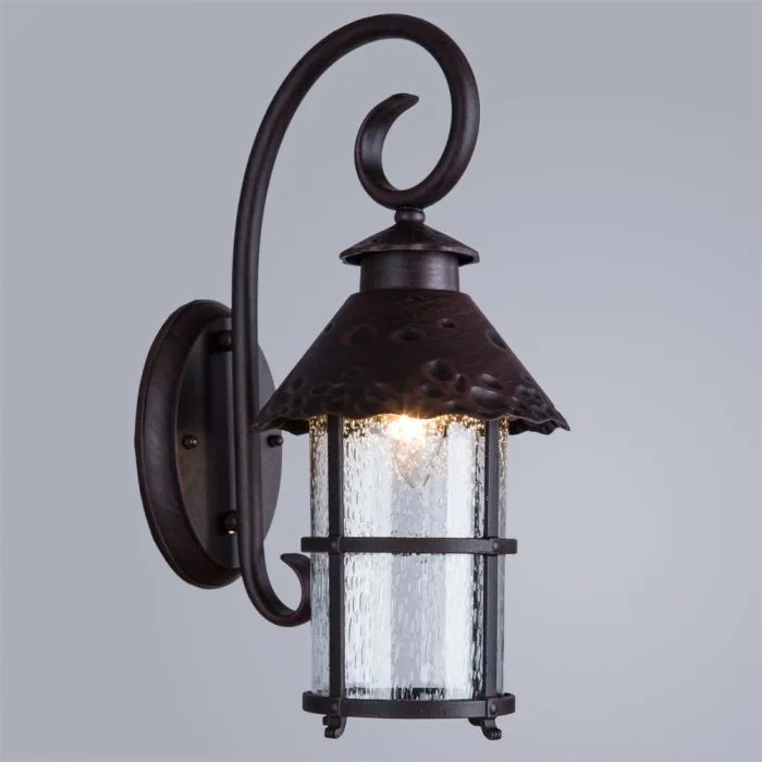 Уличный настенный светильник Arte Lamp PRAGUE A1462AL-1RI | Дом Декора