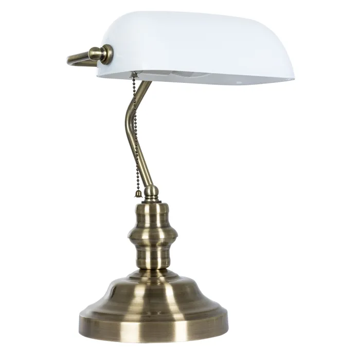 Кабинетная настольная лампа Arte Lamp BANKER A2493LT-1AB | Дом Декора