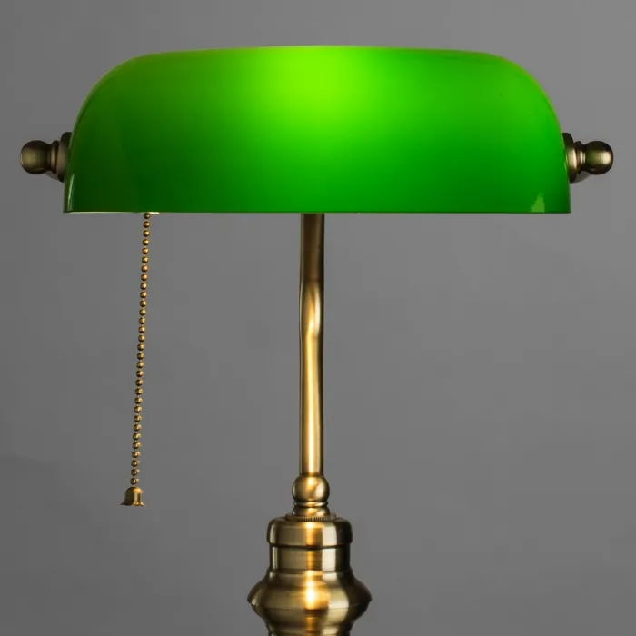 Кабинетная настольная лампа Arte Lamp BANKER A2492LT-1AB | Дом Декора