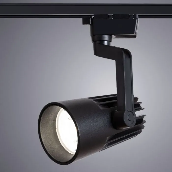 Трековый светильник Arte Lamp WALES A1640PL-1BK | Дом Декора