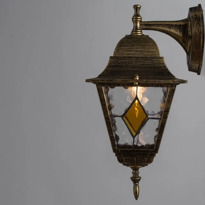 Уличный настенный светильник Arte Lamp BERLIN A1012AL-1BN | Дом Декора