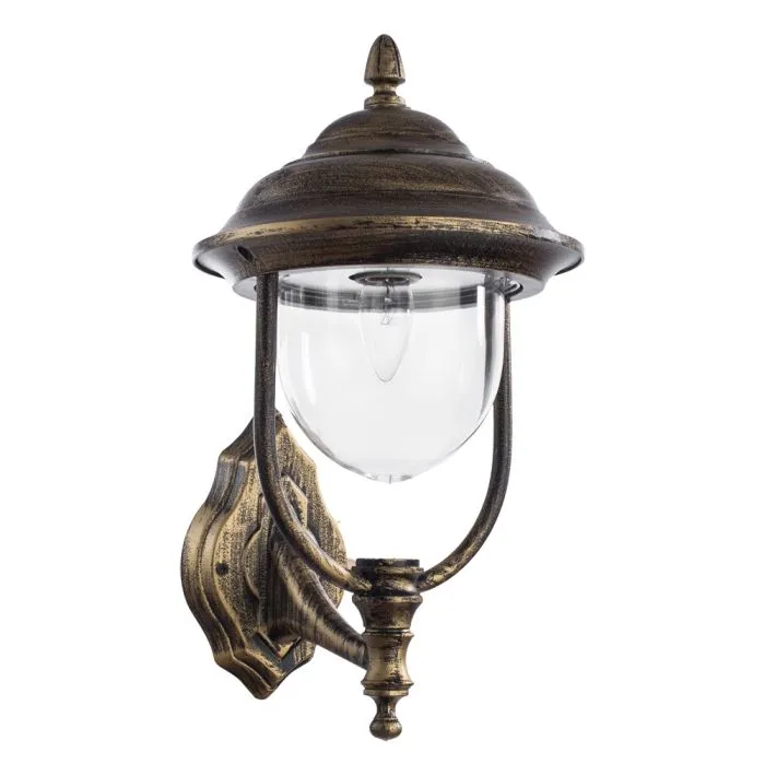 Уличный настенный светильник Arte Lamp BARCELONA A1481AL-1BN | Дом Декора