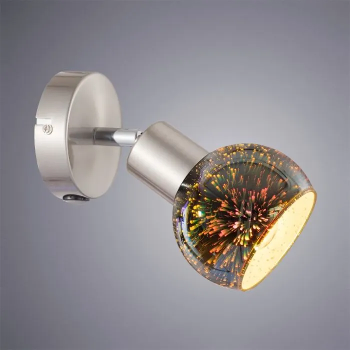 Спот Arte Lamp ILLUSIONE A6125AP-1SS | Дом Декора