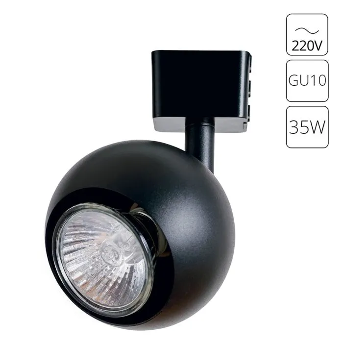 Трековый светильник Arte Lamp BRADA6253PL-1BK | Дом Декора