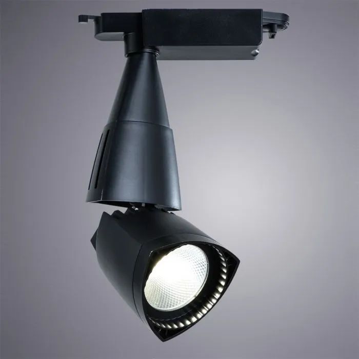 Трековый светильник Arte Lamp LYNX A3830PL-1BK | Дом Декора