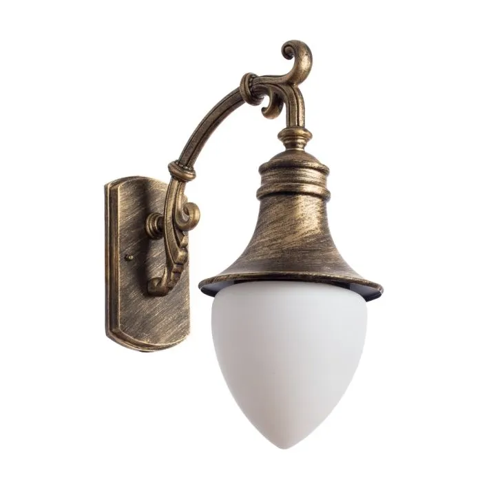 Уличный настенный светильник Arte Lamp VIENNA A1317AL-1BN | Дом Декора