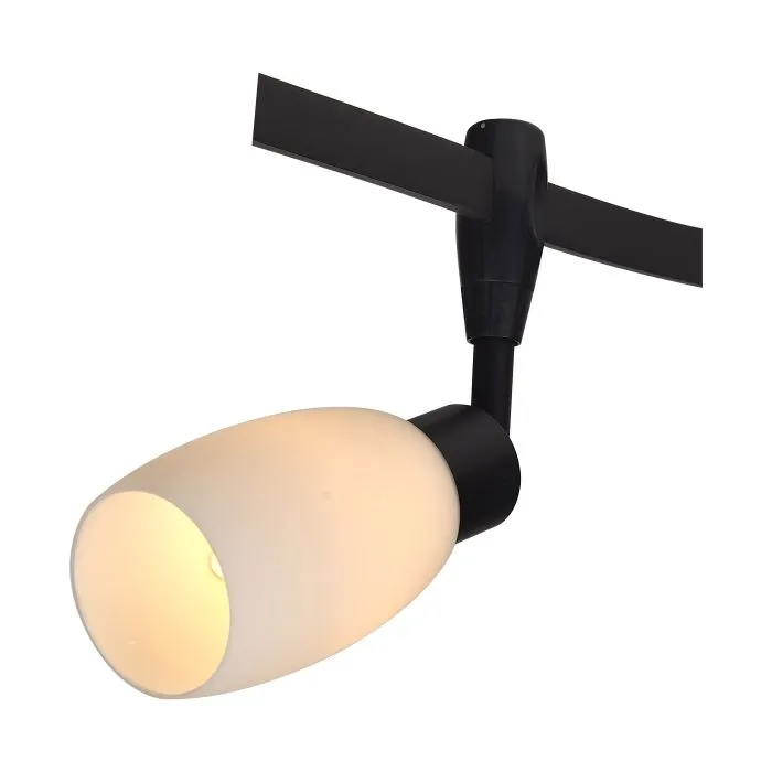 Трековый светильник Arte Lamp RAILS HEADS A3059PL-1BK | Дом Декора