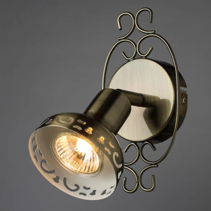 Спот Arte Lamp FOCUS A5219AP-1BR | Дом Декора