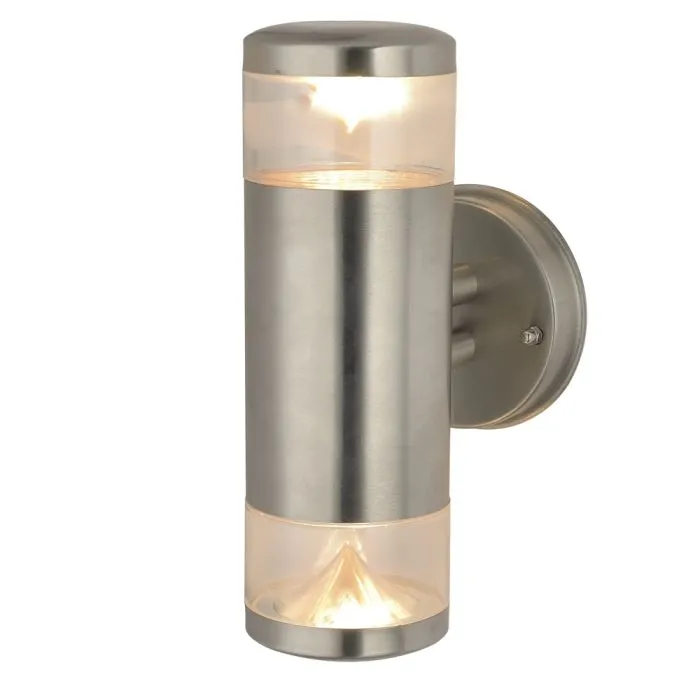 Уличный настенный светильник Arte Lamp INTRIGO A8161AL-2SS | Дом Декора