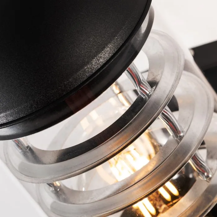 Уличный настенный светильник Arte Lamp COPPIA A5217AL-1BK | Дом Декора