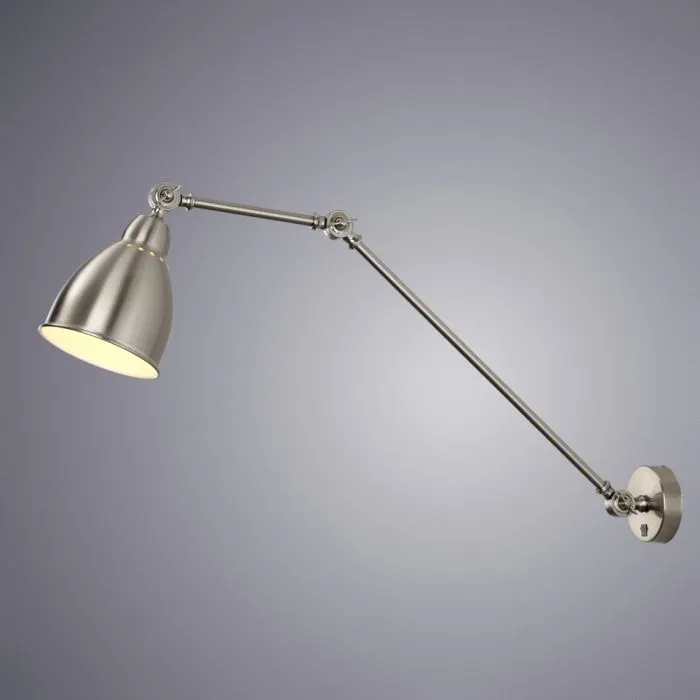 Бра Arte Lamp BRACCIO A2055AP-1SS | Дом Декора