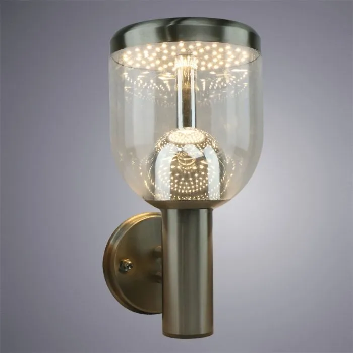Уличный настенный светильник Arte Lamp INCHINO A8163AL-1SS | Дом Декора