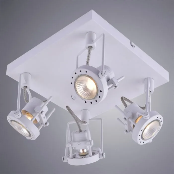 Спот Arte Lamp COSTRUTTORE A4300PL-4WH | Дом Декора