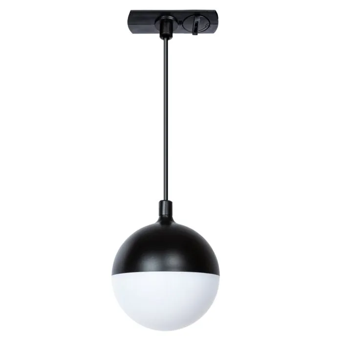 Трековый светильник Arte Lamp VIRGO A4564PL-1BK | Дом Декора