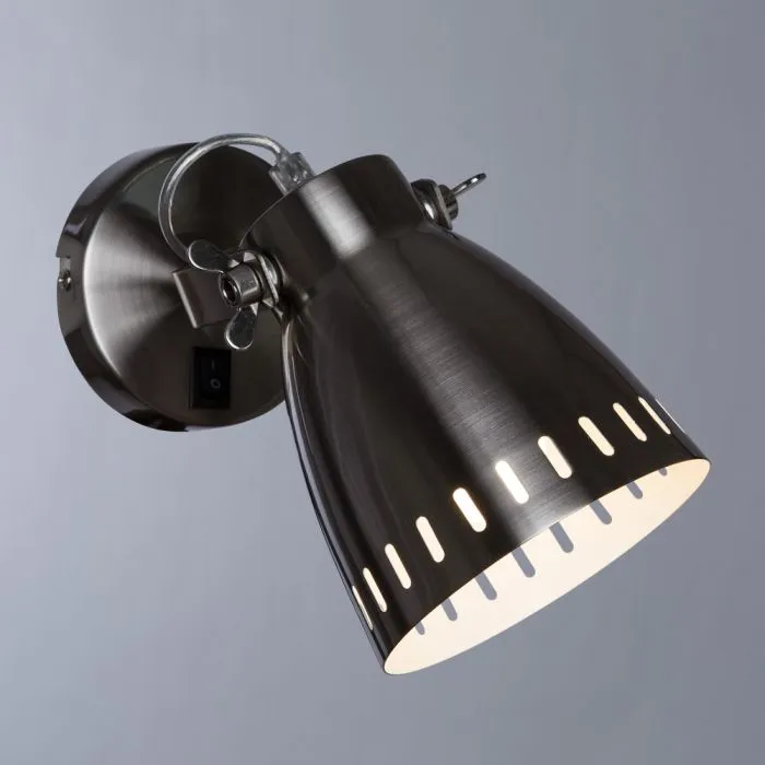 Спот Arte Lamp LUNED A2214AP-1SS | Дом Декора