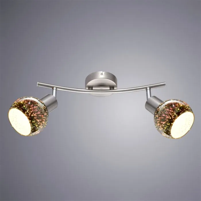 Спот Arte Lamp ILLUSIONE A6125AP-2SS | Дом Декора