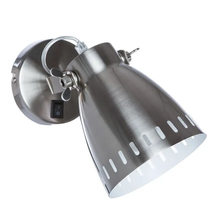 Спот Arte Lamp LUNED A2214AP-1SS | Дом Декора