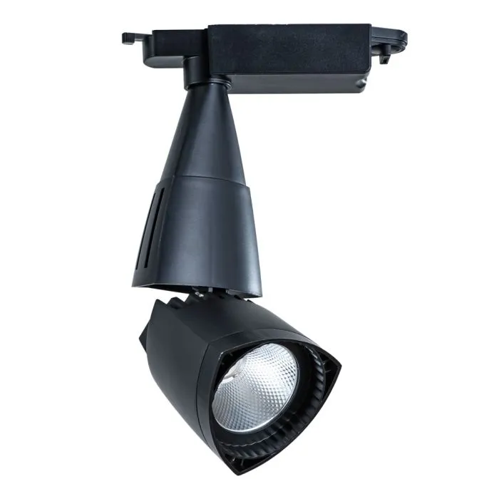 Трековый светильник Arte Lamp LYNX A3830PL-1BK | Дом Декора