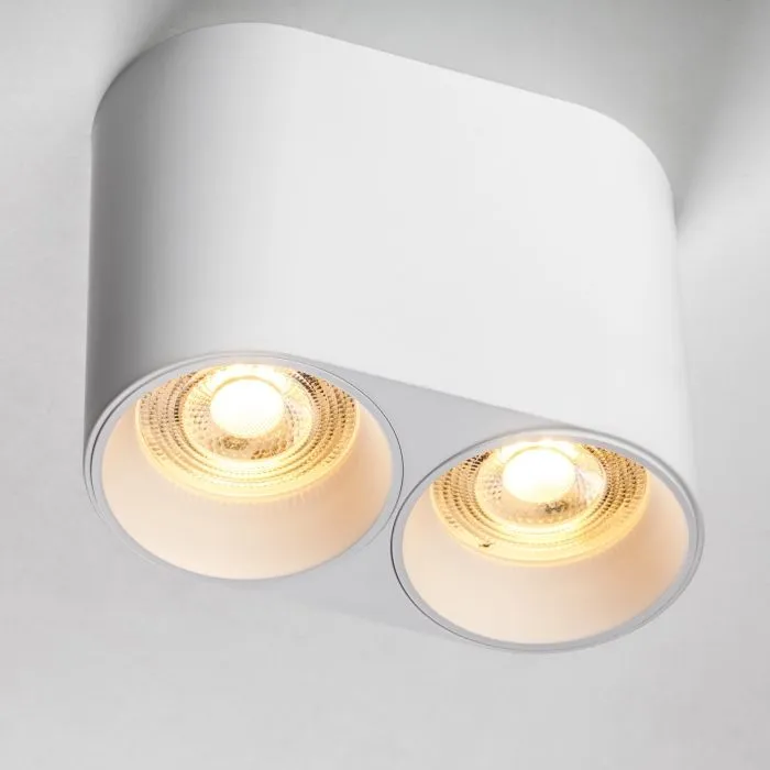 Рамка (светильник) PVC д/LED-модулей 941хх и LED-ламп D50мм Rullo Lightstar 213466 | Дом Декора