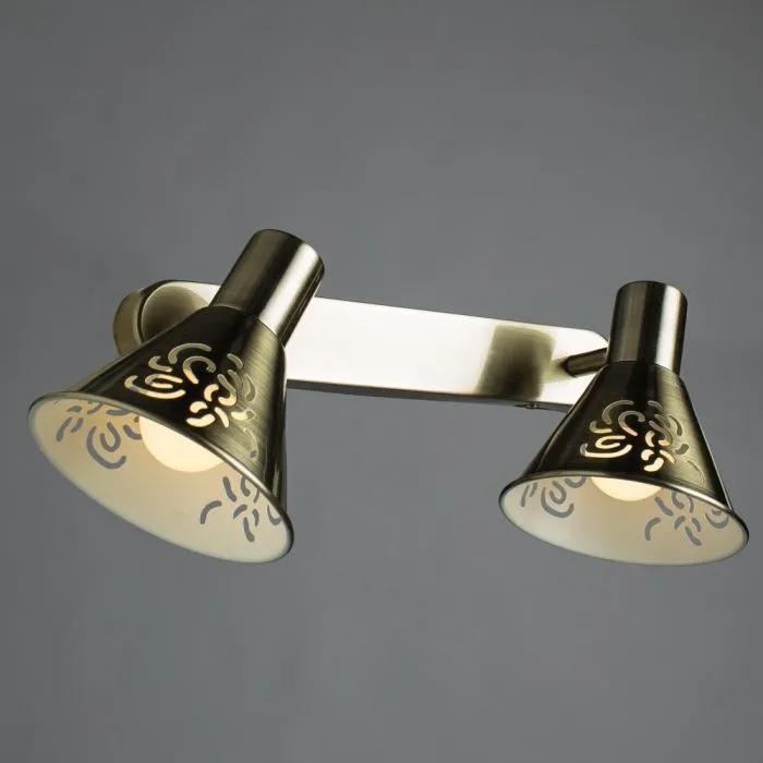 Спот Arte Lamp CONO A5218AP-2AB | Дом Декора