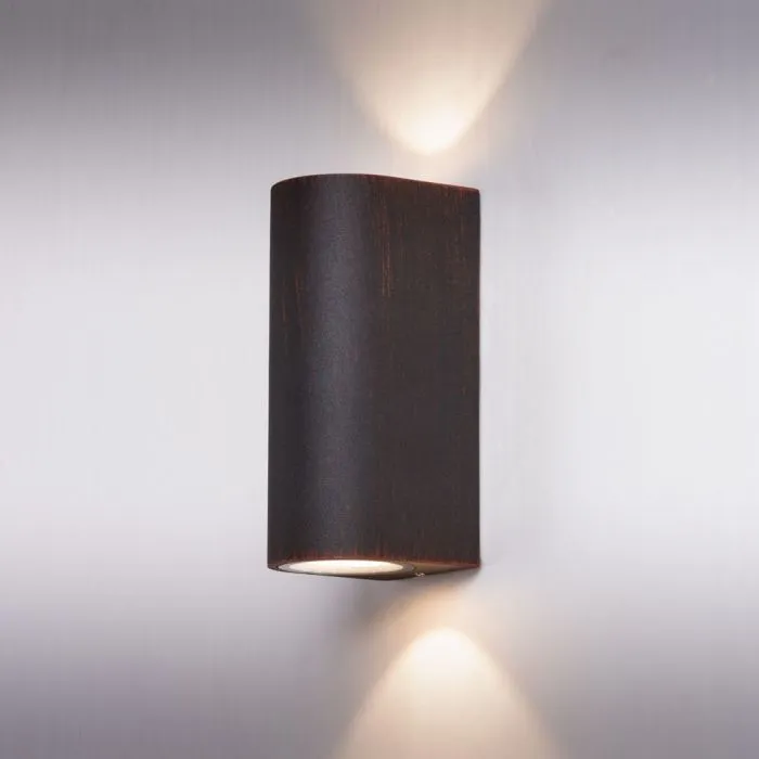 Фасадный светильник Arte Lamp DOPPIO A3502AL-2RI | Дом Декора