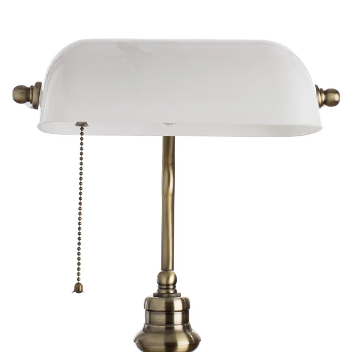 Кабинетная настольная лампа Arte Lamp BANKER A2493LT-1AB | Дом Декора
