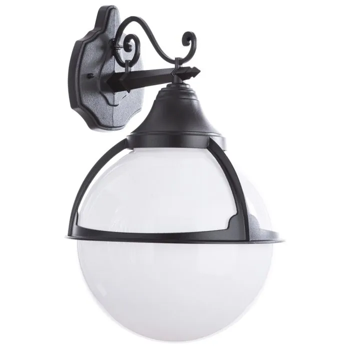 Уличный настенный светильник Arte Lamp MONACO A1492AL-1BK | Дом Декора