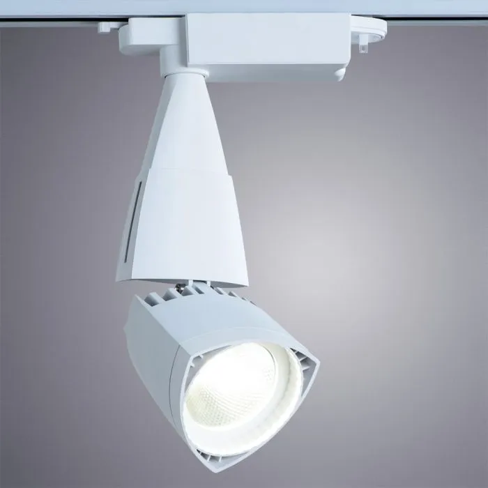 Трековый светильник Arte Lamp LYNX A3830PL-1WH | Дом Декора