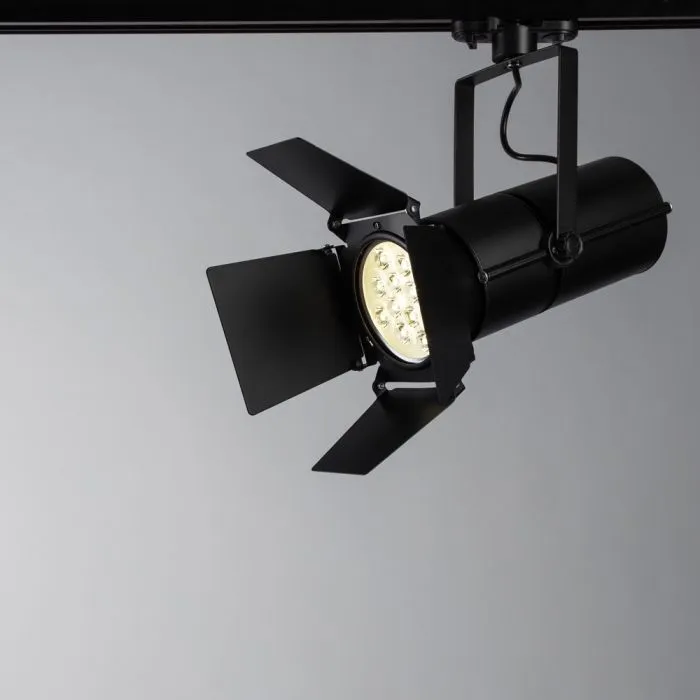 Трековый светильник Arte Lamp OBIETTIVO A6312PL-1BK | Дом Декора