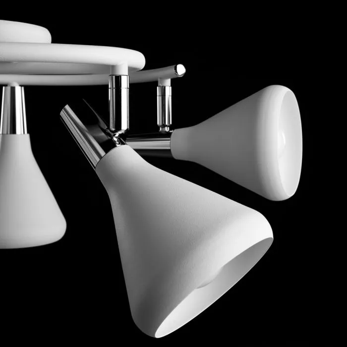 Спот Arte Lamp CICLONE A9155PL-5WH | Дом Декора
