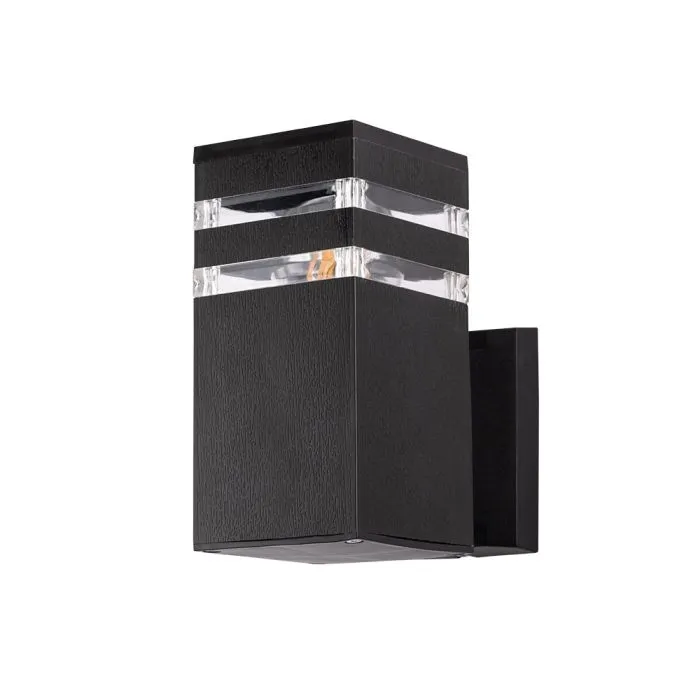 Уличный настенный светильник Arte Lamp HADAR A4421AL-1BK | Дом Декора