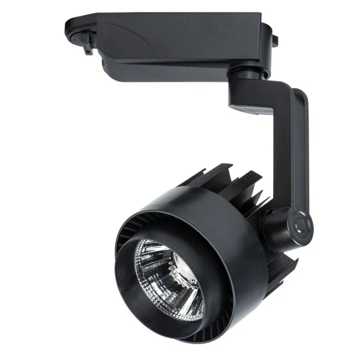 Трековый светильник Arte Lamp VIGILE A1620PL-1BK | Дом Декора